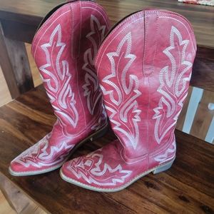 Red Cowboy Boots